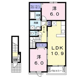 リエート　新田　Ⅱの物件間取画像